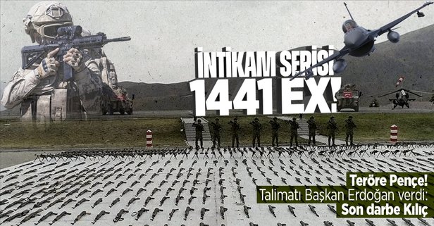    Türkiyə    1441    terrorçunu məhv edib   