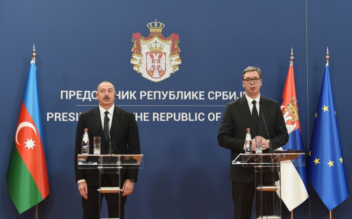 Prezident: "Beynəlxalq təşkilatların qərar və qətnamələri, onların icrası selektiv xarakter daşıyır"
Prezident: "Beynəlxalq təşkilatların qərar və qətnamələri, onların icrası selektiv xarakter daşıyır"