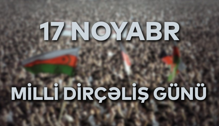 Milli Dirçəliş Günüdür Milli Dirçəliş Günüdür