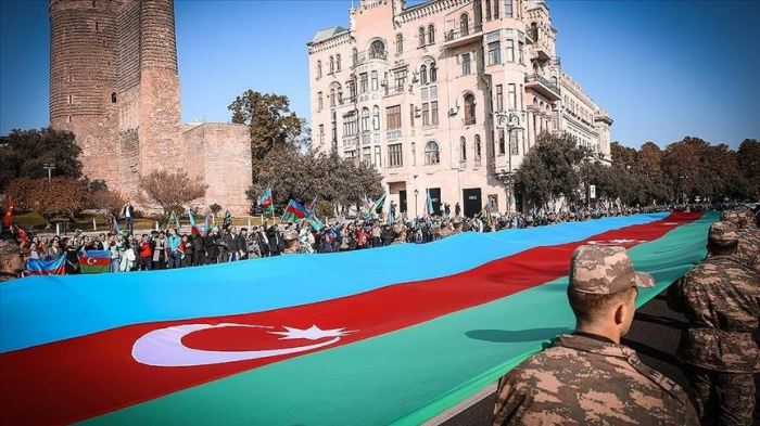  Azerbaiyán celebra el Día de la Victoria 