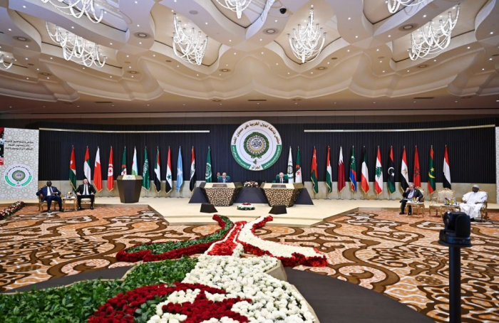   Presidente Ilham Aliyev asiste a la ceremonia de apertura de la 31ª Cumbre de la Liga Árabe  