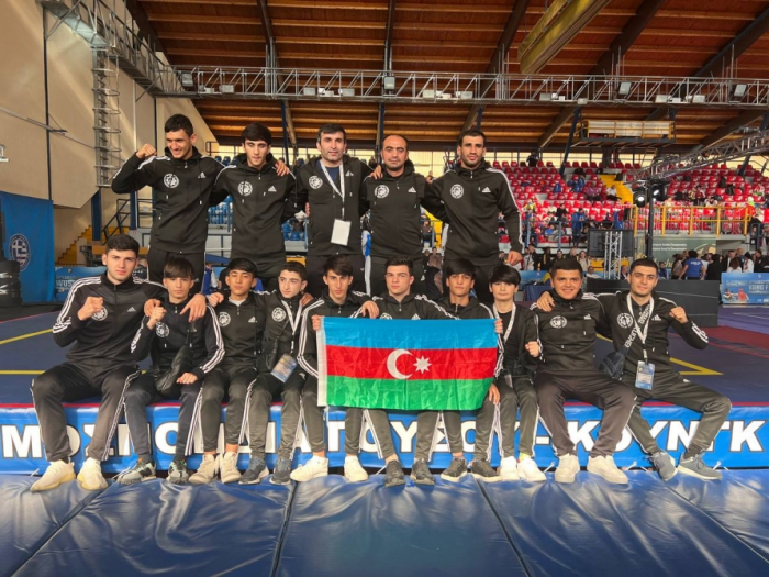 Azerbaijani fighters bring home 12 golds from Athens