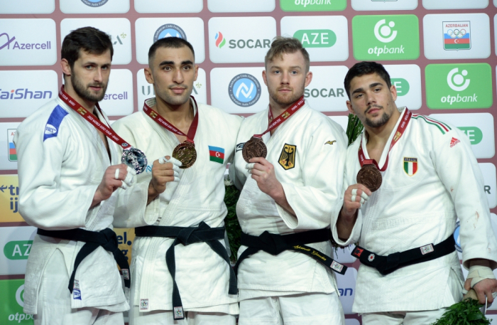Azerbaijani judokas top medal table at Baku Grand Slam 2022