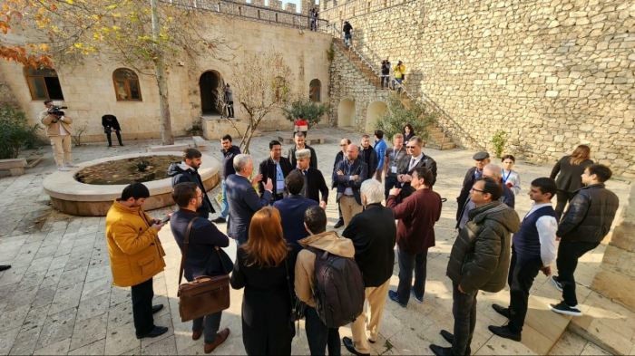 Participants of Baku international conference visit Azerbaijan