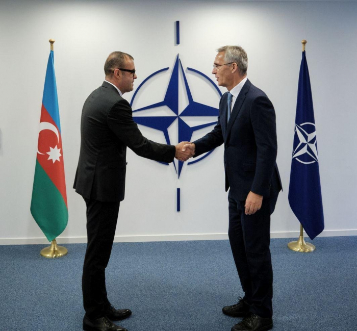   Stoltenberg recibió las credenciales del representante de Azerbaiyán ante la OTAN   