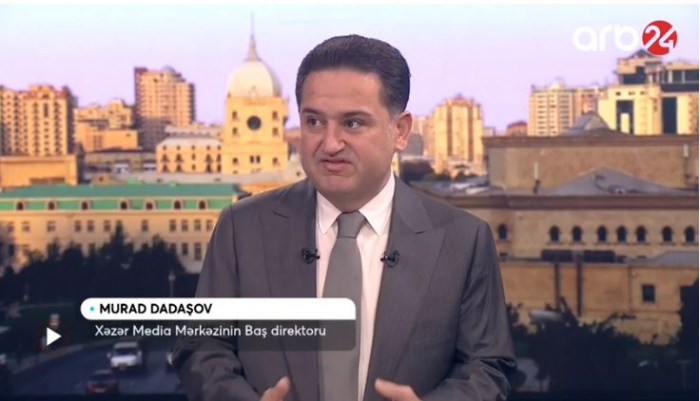 Murad Dadaşov: “Xəzər İnformasiya Agentliyi yaratmaq istiqamətində işlər görürük” – VİDEO
Murad Dadaşov: “Xəzər İnformasiya Agentliyi yaratmaq istiqamətində işlər görürük” – VİDEO