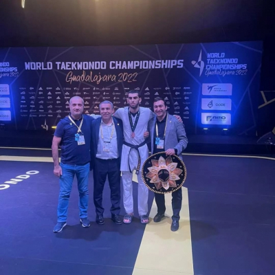 Taekwondista azerbaiyano consigue el bronce mundial en México