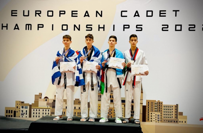 Los taekwondistas azerbaiyanos ganan otras dos medallas en el campeonato europeo