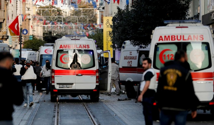 İstanbuldakı partlayışda şübhəli bilinən 8 nəfər də tutulub