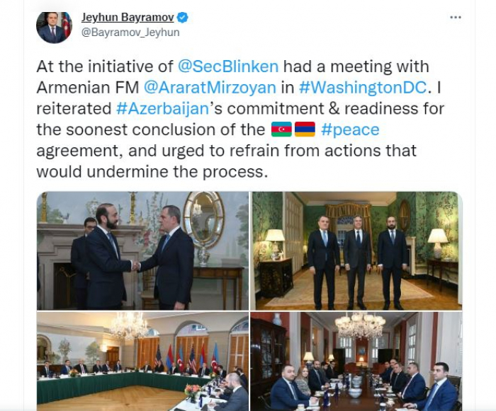 XİN rəhbəri: “Sülh prosesini pozacaq hərəkətlərdən çəkinməyə çağırış etdim”
XİN rəhbəri: “Sülh prosesini pozacaq hərəkətlərdən çəkinməyə çağırış etdim”