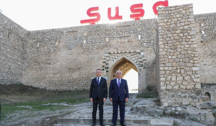   Azerbaijani PM, Turkish VP pay visit to liberated Shusha   