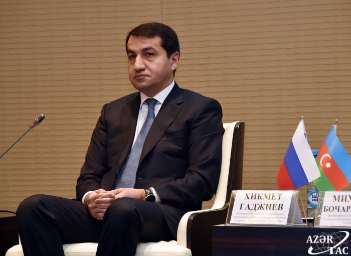    “Azərbaycan hər zaman İranla əlaqələrin inkişafında maraqlı olub” -    Hikmət Hacıyev  
      