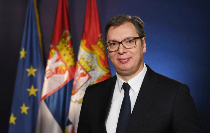 Aleksandar Vuçiç İlham Əliyevə təbrik ünvanlayıb Aleksandar Vuçiç İlham Əliyevə təbrik ünvanlayıb