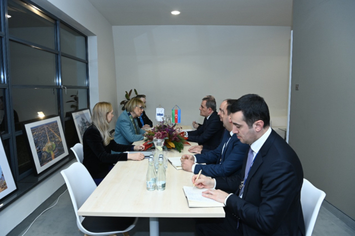   OSZE-Generalsekretärin  und aserbaidschanischer Außenminister erörtern Aspekte der Kooperationsagenda  