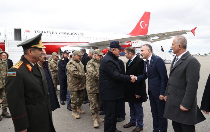 Minister of Turkish National Defense makes official visit to Azerbaijan