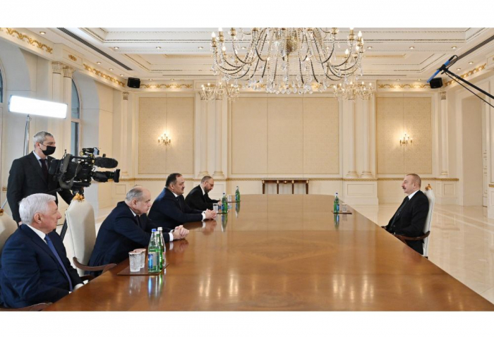  President Ilham Aliyev receives Head of Russia