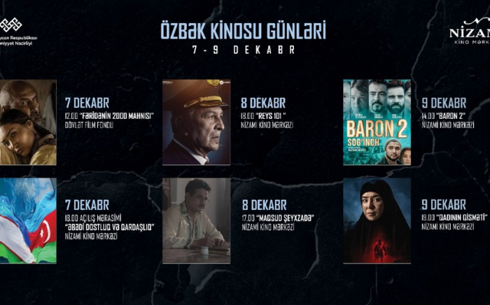  Usbekische Kinotage finden in Aserbaidschan statt 