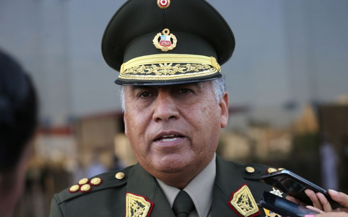 “Peru ordusunun komandanı istefa verib”  
