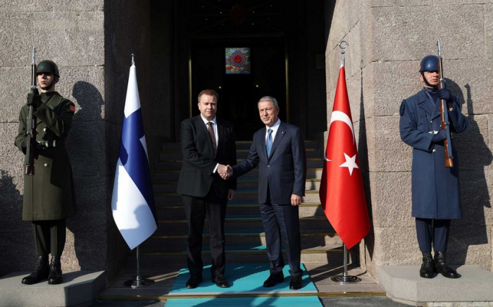 Turkish, Finish defense ministers meet in Ankara 