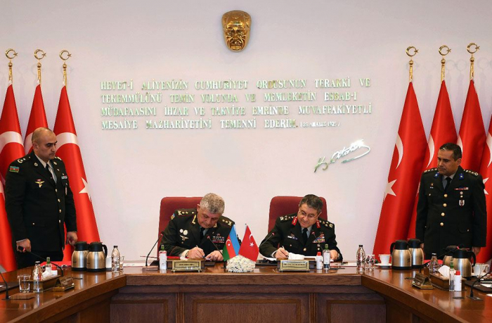   Treffen des hochrangigen Militärdialogs zwischen Aserbaidschan und der Türkei endet in Ankara  