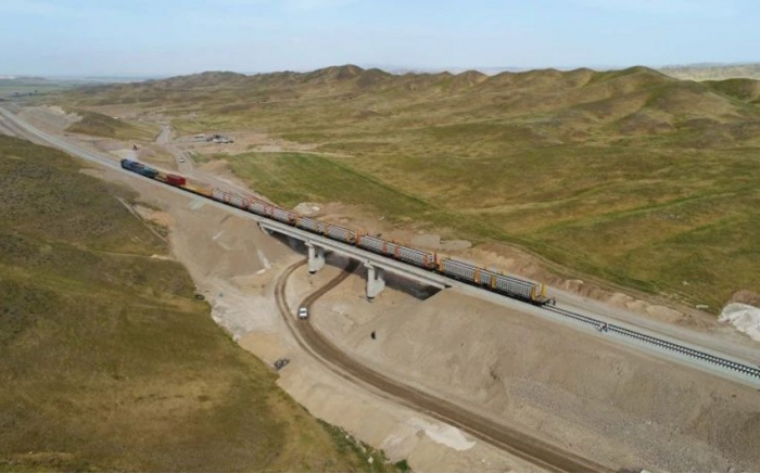   Über 40 % der Arbeiten an der Eisenbahnstrecke Horadiz-Aghband sind abgeschlossen  