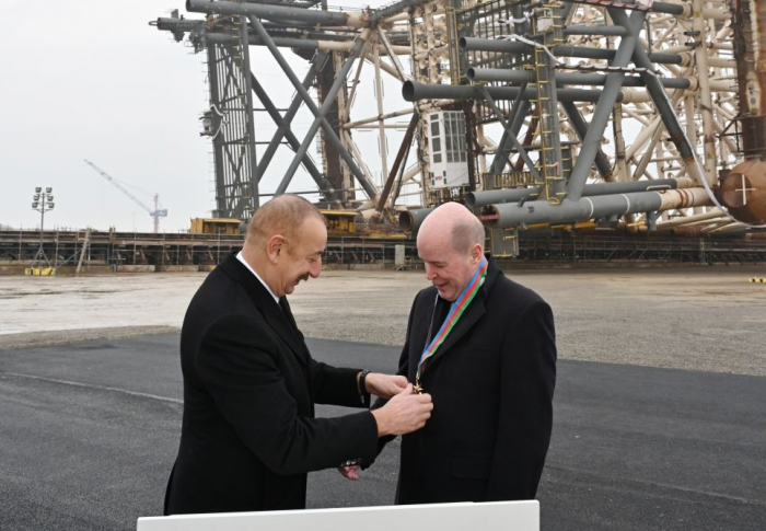 President Ilham Aliyev awards bp