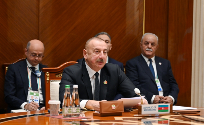     Präsident Aliyev:   „Heute engagieren wir uns aktiv für die Öffnung des Zangezur-Korridors“  