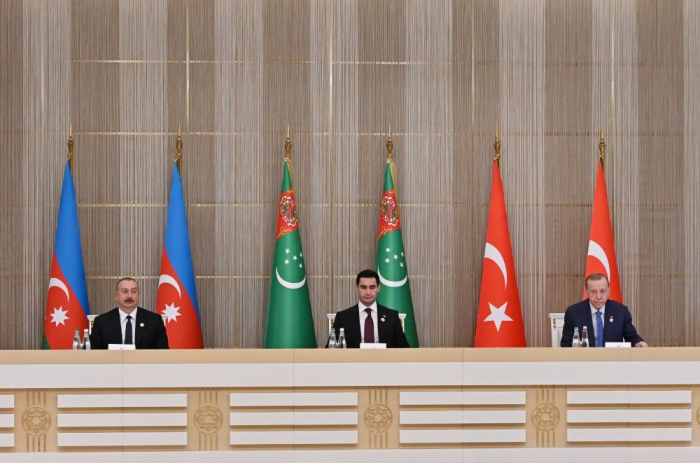  Azerbaijan, Turkiye, Turkmenistan sign documents  