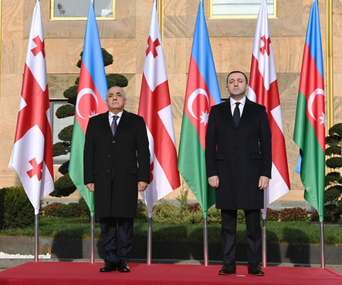 Tbilissi : le Premier ministre azerbaïdjanais s