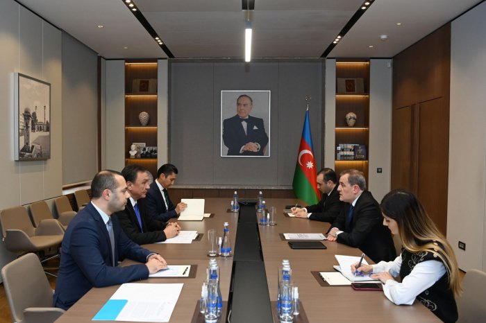   Azerbaijani FM meets with secretary general of Organization of Turkic States  