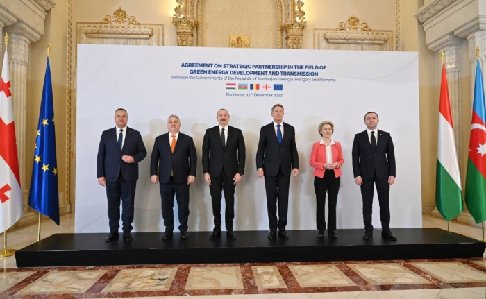  President Ilham Aliyev attends at plenary session on green energy -  VIDEO