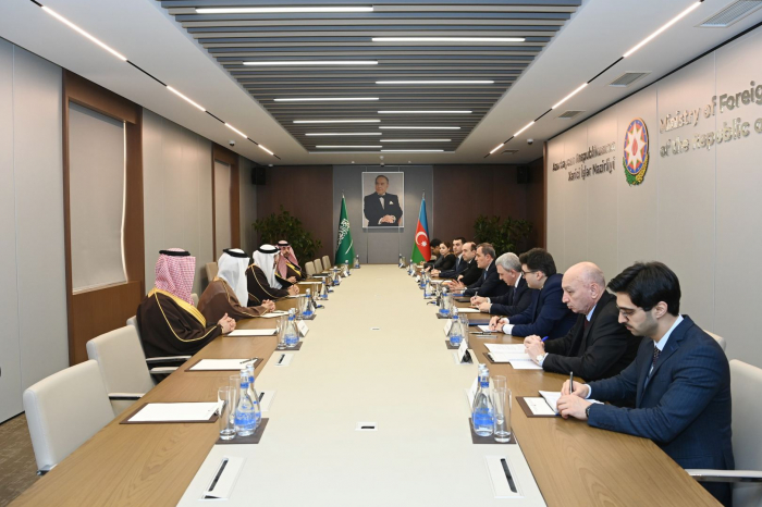 Azerbaijani FM discusses co-op with Saudi Arabia with Minister of Investment 