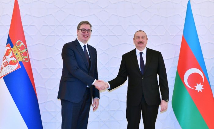    Azərbaycan və Serbiya Prezidentləri təkbətək görüşdü 