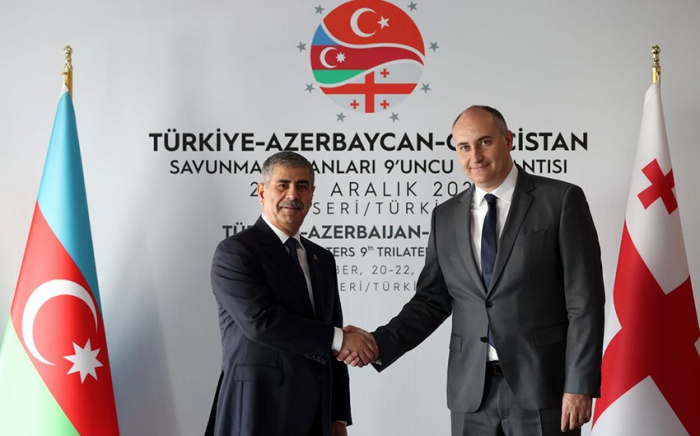  Azerbaijani, Georgian defense ministers meet in Turkiye  