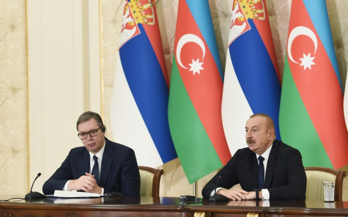   Azerbaijan, Serbia rely on their natural resources, says Ilham Aliyev  