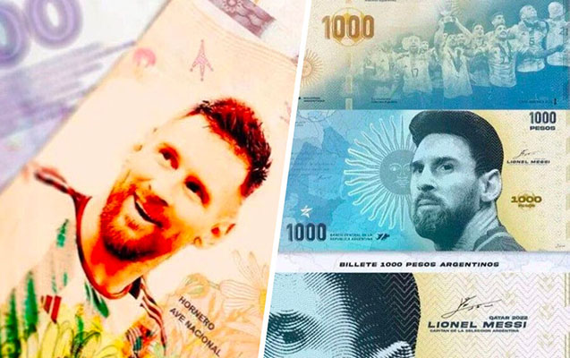 Argentina “Messi“ əskinaslarını dövriyyəyə buraxacaq  
