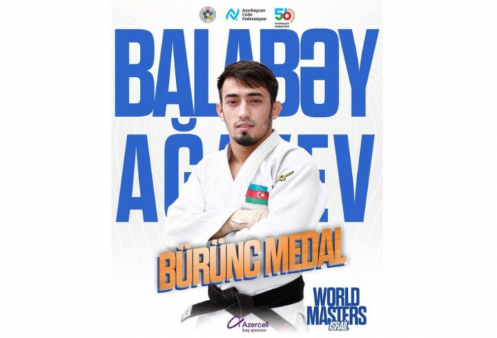 Judoca azerbaiyano gana el bronce en el Jerusalem Masters 2022