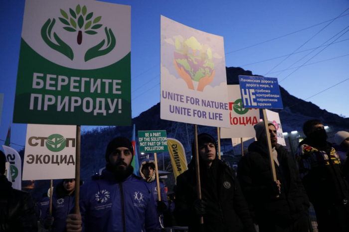  11th day of peaceful protests on Azerbaijan