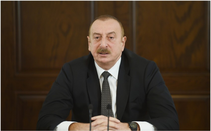       Prezident:    "Qərbi Azərbaycanda törədilən dağıntılar dünya ictimaiyyətinə çatdırılmalıdır"  
   