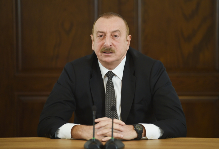     Präsident Ilham Aliyev:   West-Aserbaidschan ist unser historisches Land  