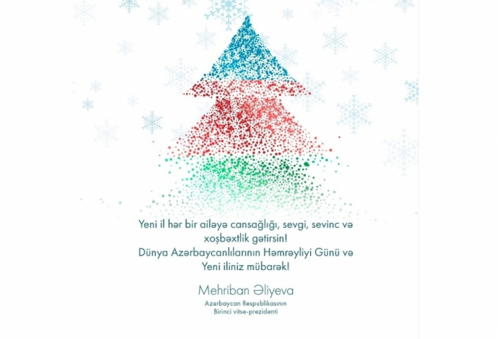   Mehriban Aliyeva teilt Beitrag zum Weltsolidaritätstag der Aserbaidschaner  