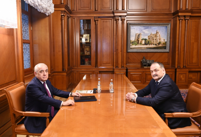 Azerbaijani PM meets with head of Republic of Dagestan