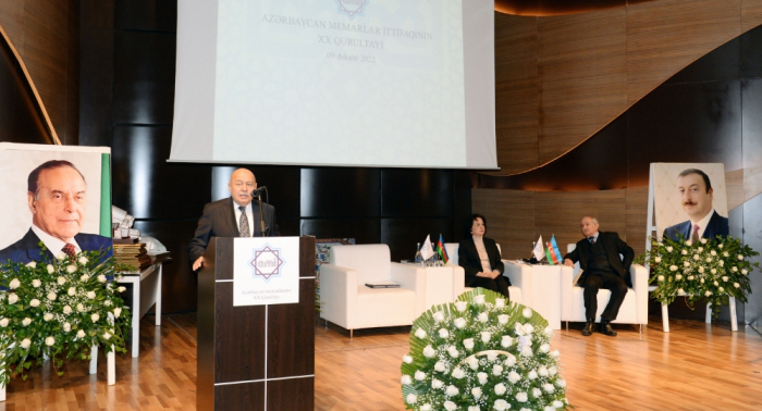 20th Congress of Azerbaijan’s Union of Architects kicks off in Baku