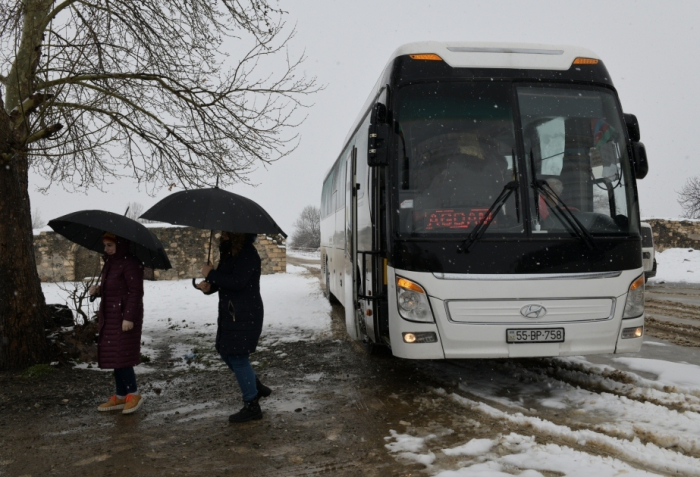 Tickets for next month’s bus routes to liberated Azerbaijani territories go on sale