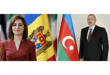   Presidenta de Moldavia ha enviado una carta de felicitación al Presidente de Azerbaiyán  