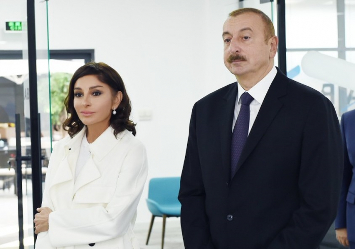   Presidente de Azerbaiyán vio los trabajos de reparación y restauración realizados en el territorio de la Reserva Histórico-Arquitectónica Nacional "Yukhari Bash"  