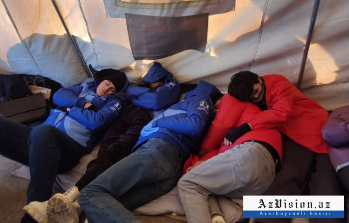    Aksiyanın könüllü qəhrəmanları -    FOTO    
