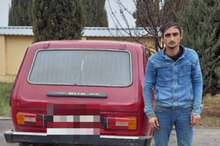 Maşını ilə Füzuliyə icazəsiz gedən şəxs tutuldu Maşını ilə Füzuliyə icazəsiz gedən şəxs tutuldu