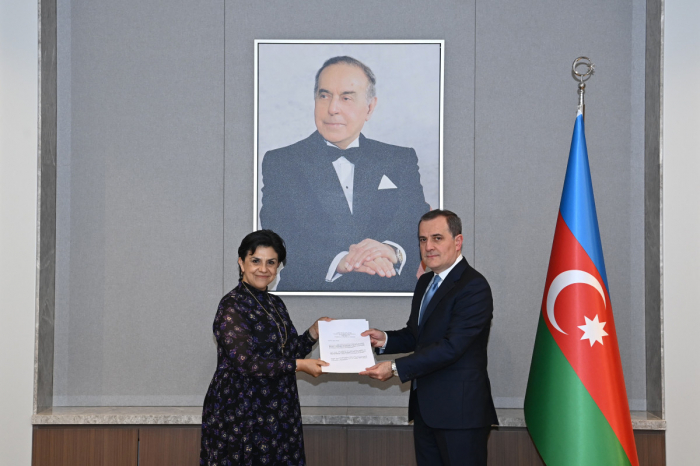 Nazir yeni səfirlə görüşüb Nazir yeni səfirlə görüşüb