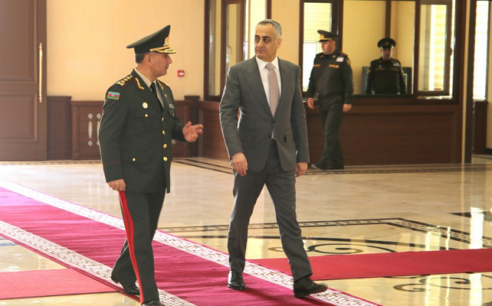    Prezidentin səlahiyyətli nümayəndəsi Əlahiddə Ümumqoşun Orduda olub   